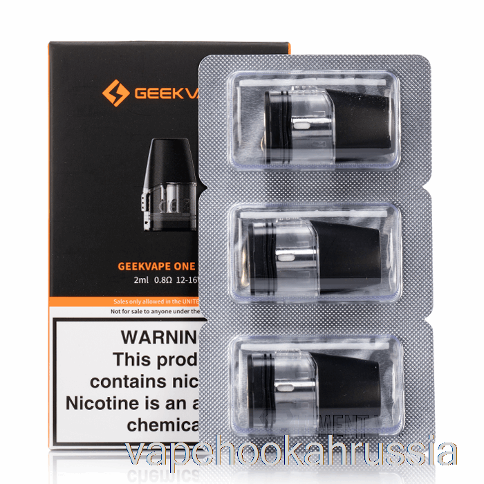 Сменные капсулы Vape Juice Geek Vape Aegis One, 0,8 Ом